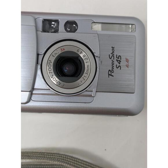 Canon Power Shot S45 AIAF Megapixels 4.0 Digital Camera PC1033-For Parts - Picture 5 of 11